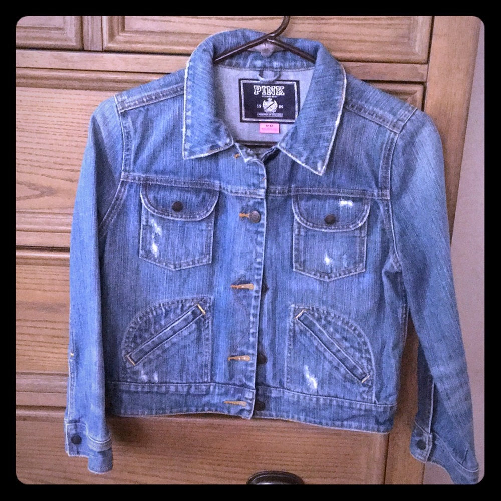 Pink Jean Jacket
